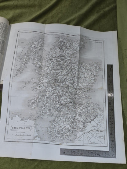 The Topographical Statistical and Historical Gazetteer of Scotland Set 1 and 211