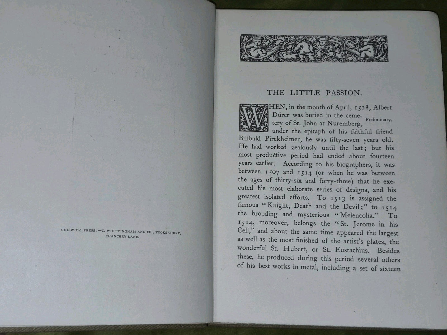 Dürer's Little Passion (1894) Austin Dobson, George Bell & Sons8
