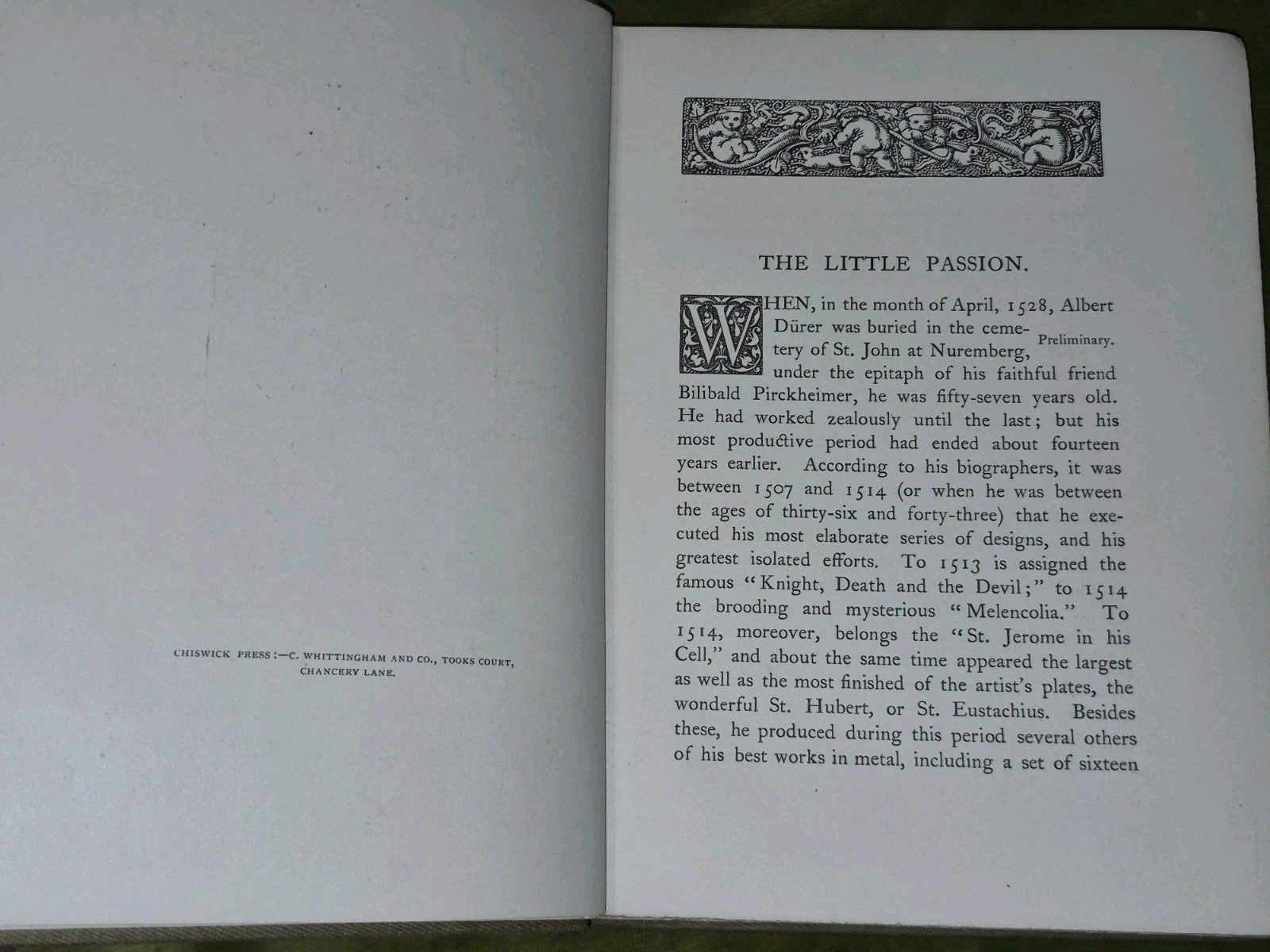 Dürer's Little Passion (1894) Austin Dobson, George Bell & Sons8
