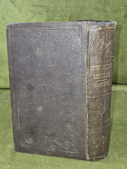 Samuel Rutherford Religious Letters Written During the Persecution Scotland1