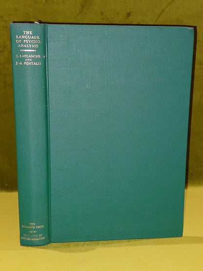 The Language Of PsychoAanlysis by J Laplanche and JB Pontalis (1973) 1st ed Hb3