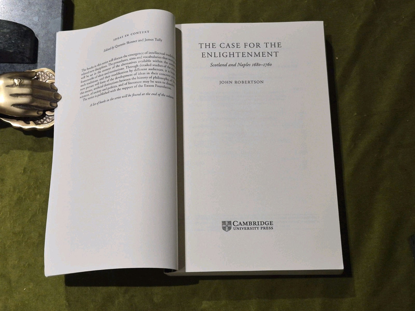 The Case for The Enlightenment Scotland and Naples 16801760  John Robertson2