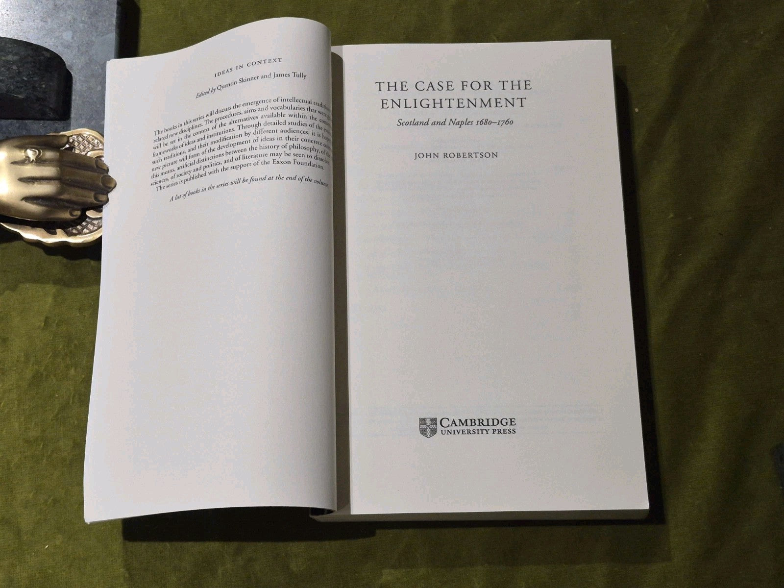 The Case for The Enlightenment Scotland and Naples 16801760  John Robertson2