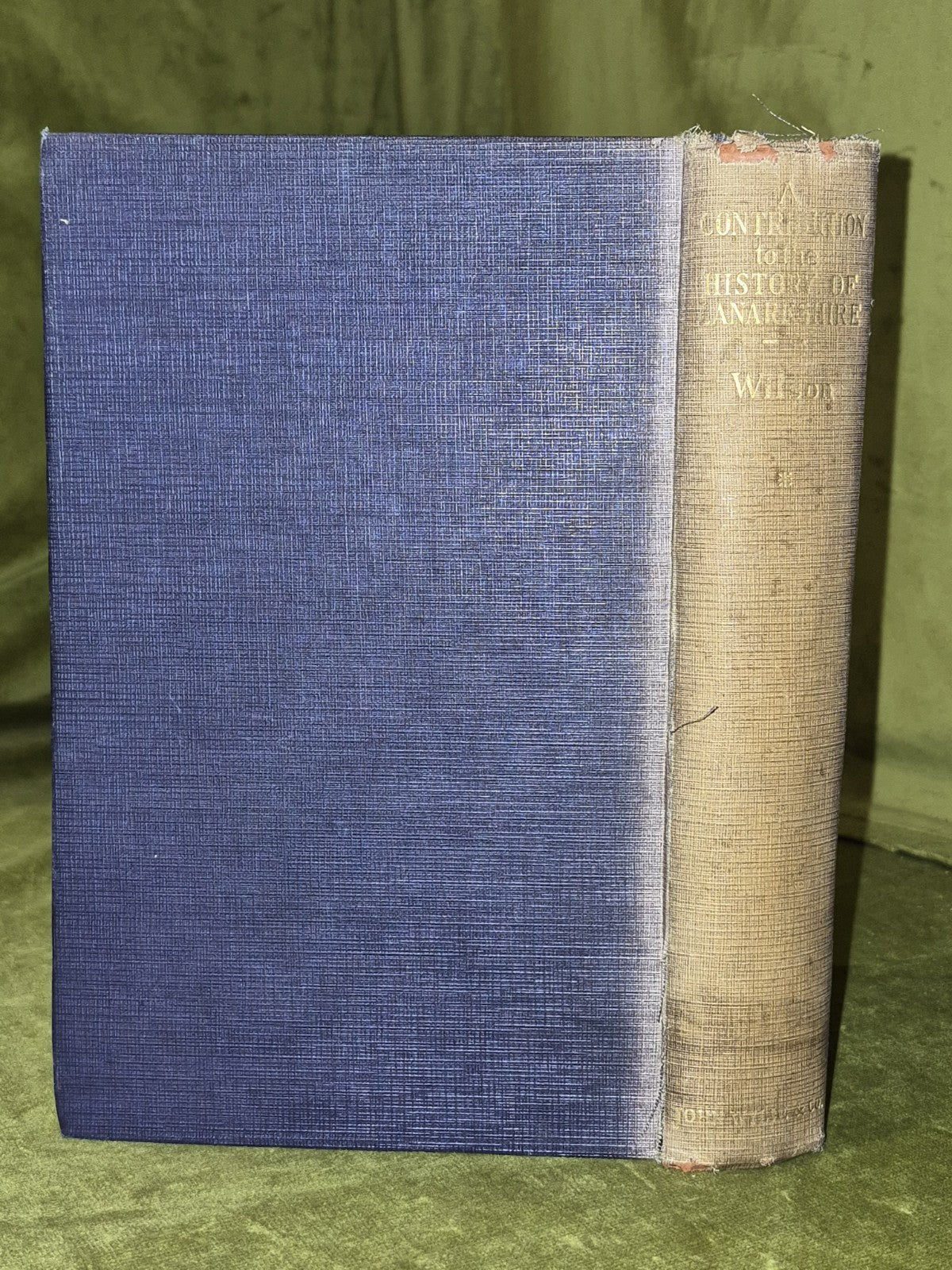 A Contribution to the History of Lanarkshire James Alexander Wilson 19361