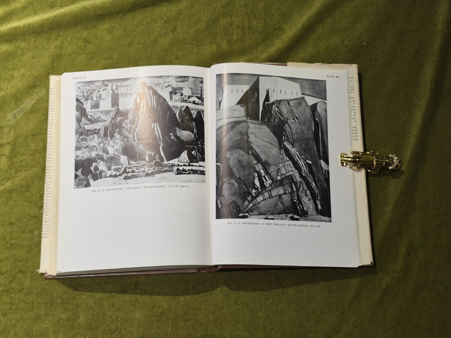 Charles Rennie Mackintosh and the Modern Movement Thomas Howarth 1952 1st HB DJ8