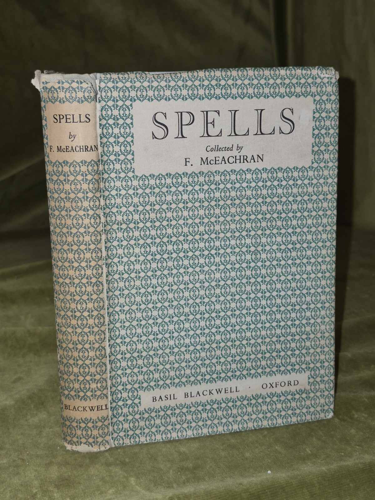 Spells Collected By F McEachran First Edition Dustjacket0