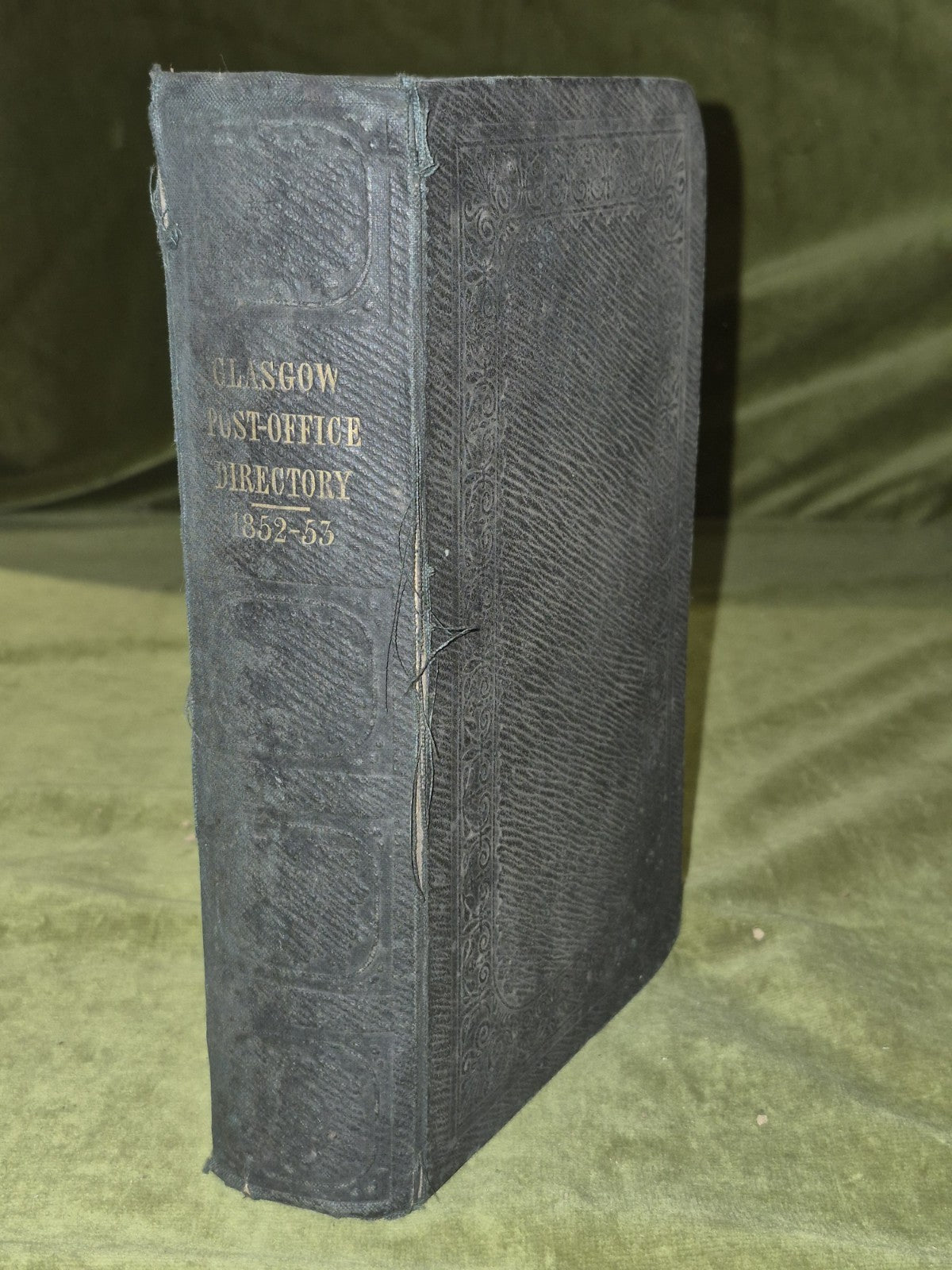 Glasgow Post-Office Annual Directory 1852-1853 Twenty-Fifth Publication3