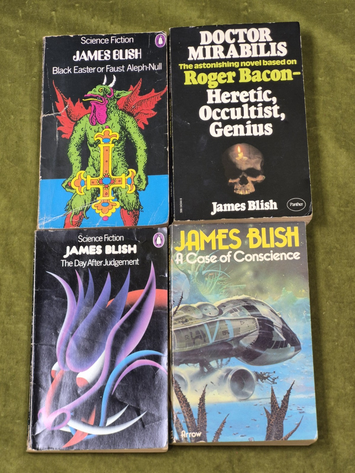 James Blish - After Such Knowledge series vintage sci-fi paperbacks0