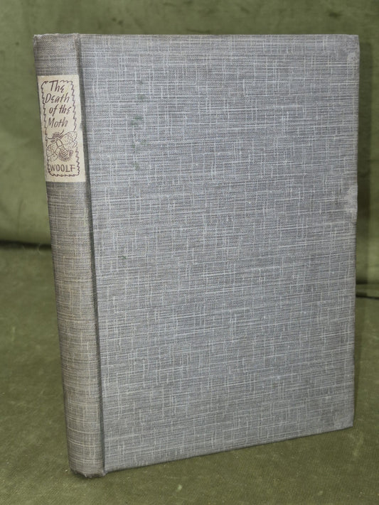 Virginia Woolf The Death of the Moth 1943 Readers Union Hogarth Press First Ed0