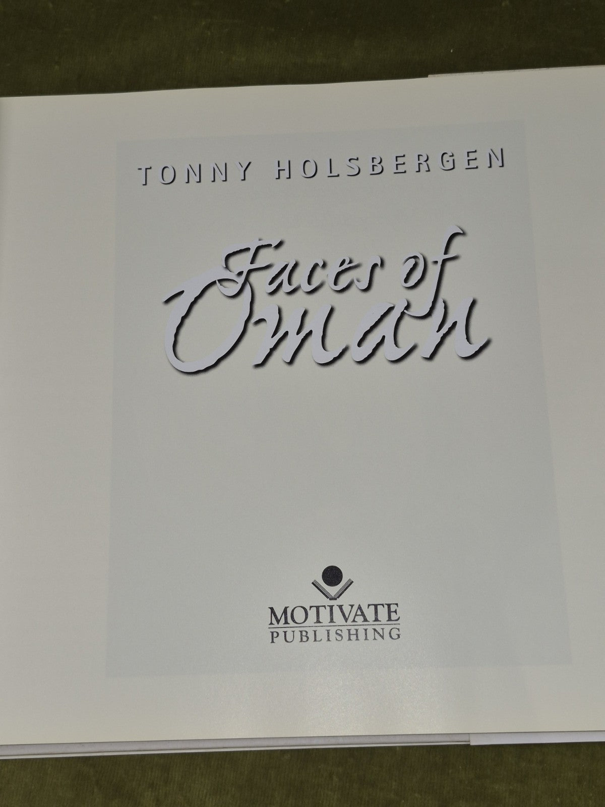 Tonny Holsbergen Faces of Oman 2008 Reprint 4