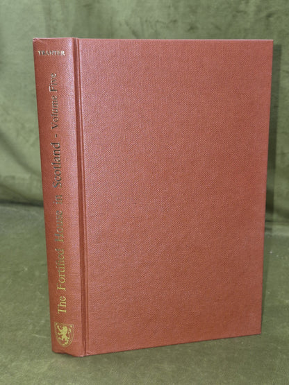 The Fortified House in Scotland Nigel Tranter First Editions + Facsimile HB DJ14