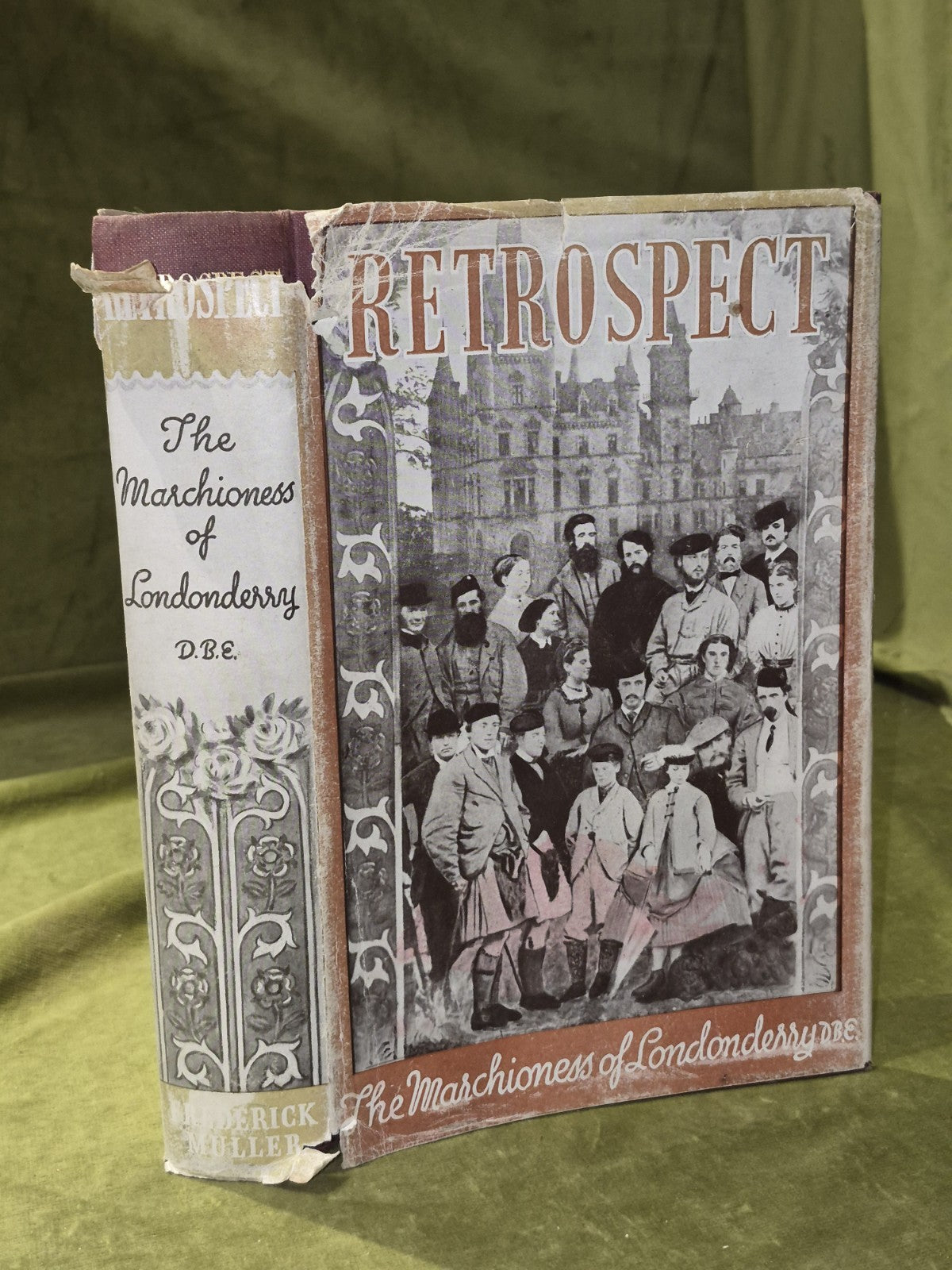 Retrospect by The Marchioness of Londonderry Frederick Muller 1938 First Edition0