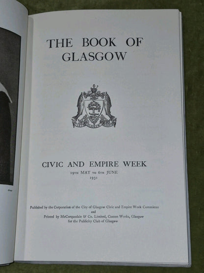 The Book of Glasgow Civic and Empire Week 1931 4