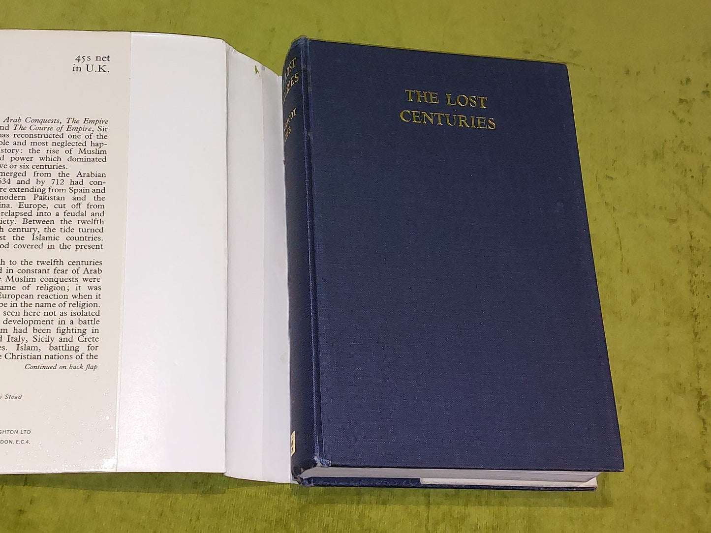 The Lost Centuries John Bagot Glubb (1967) 1st Ed [Hodder & Stoughton] Hb Book2