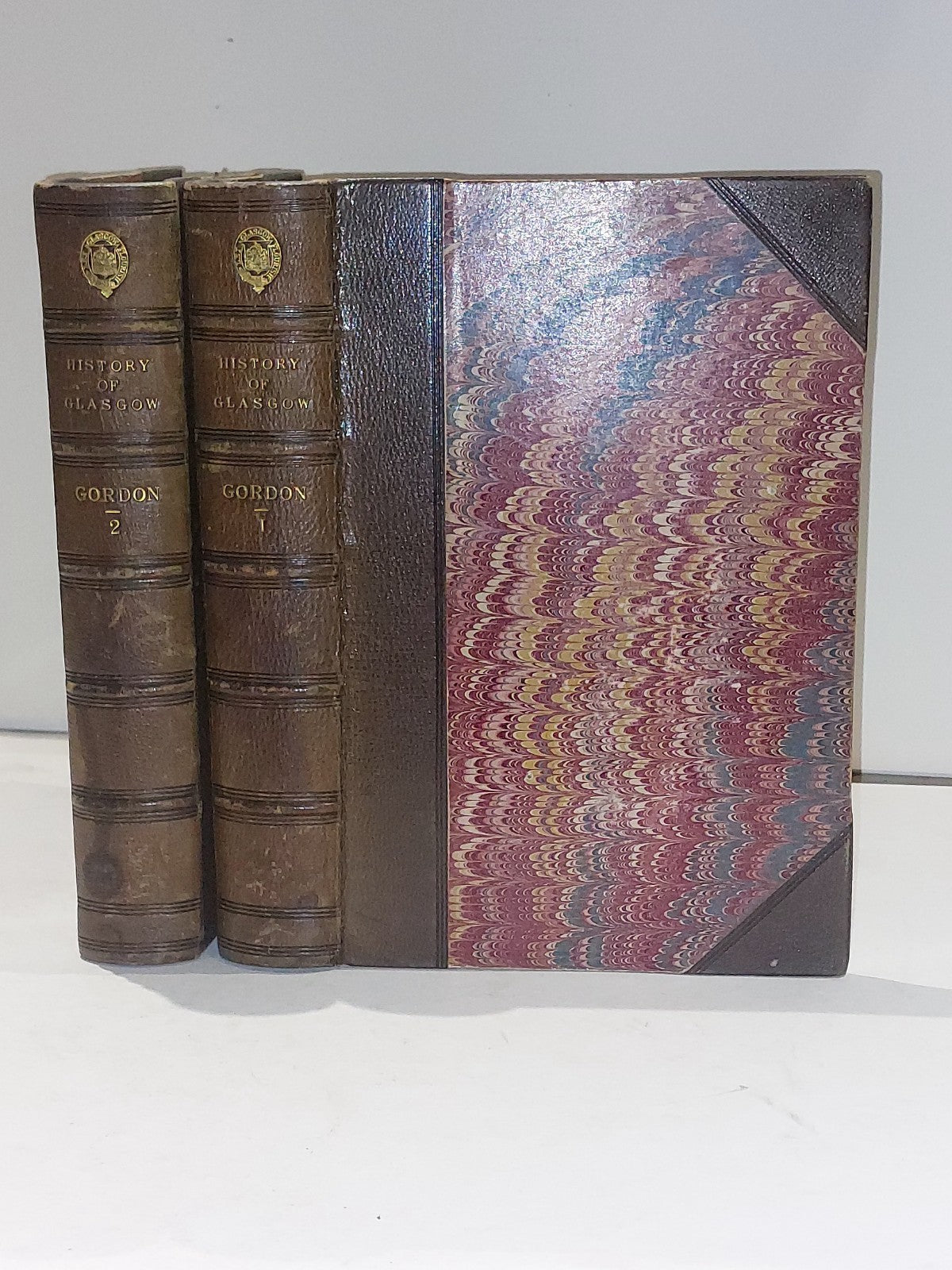 2Vol Glasghu Facies The History of Glasgow (1872) Gordon John M'ure 0