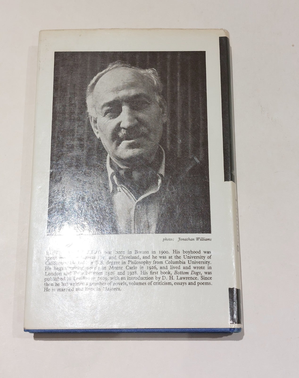 DAHLBERG Edward / BECAUSE I WAS FLESH The Autobiography (1965) Hb 2