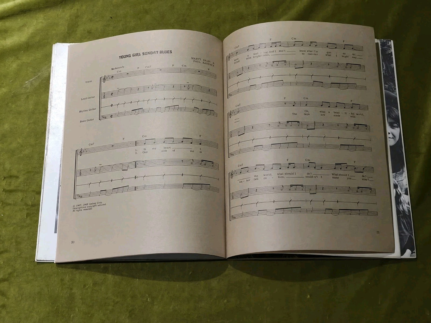 Jefferson Airplane - words, music and chords for 10 songs6