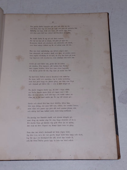 Fanrik Stals Sagner By Johan Ludvig Runeberg (1886) Swedish Hb Book7