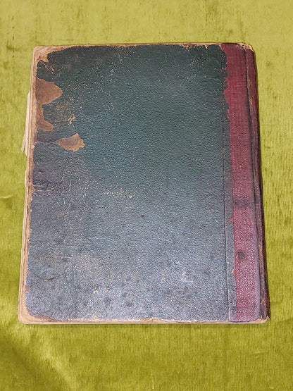 19th Century Handwritten Recipe /Cookery Book, Children's - Dumbarton Circa 18502