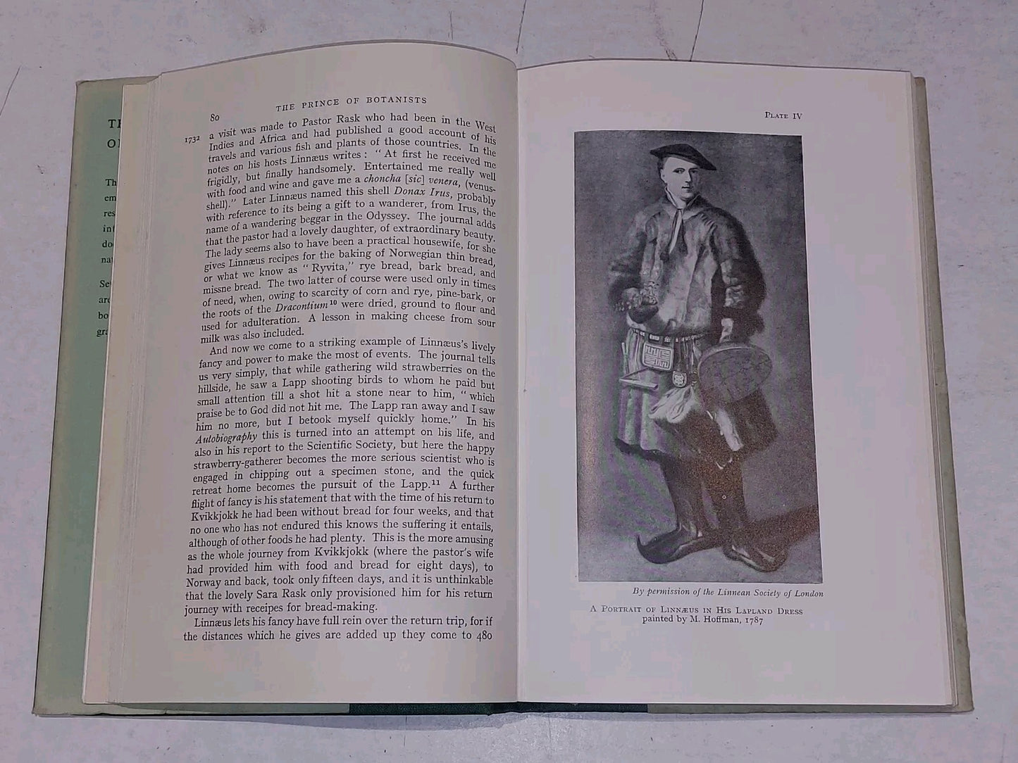 The Prince Of Botanists, Carl Linnaeus By Norah Gourlie, 1st Edition Hb Book5