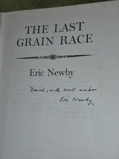 Eric Newby SIGNED The Last Grain Race 19566