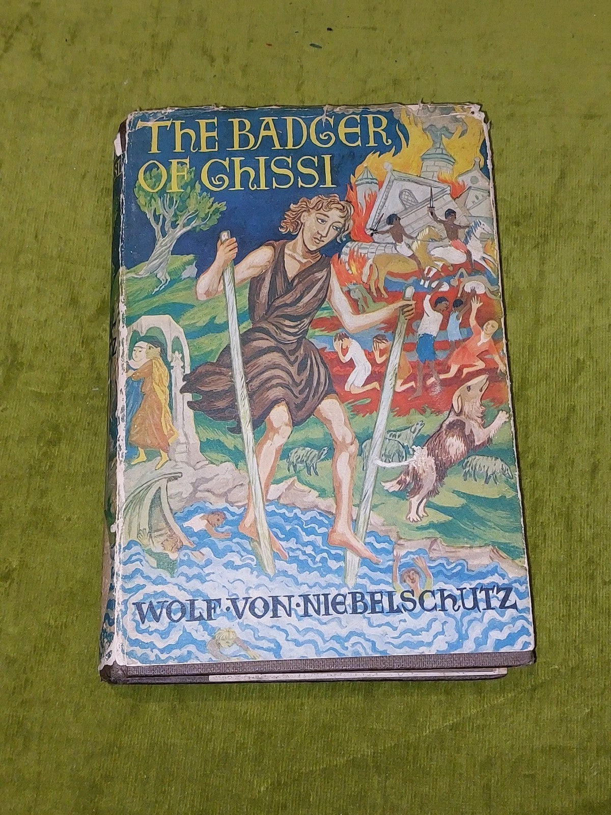 The Badger of Ghissi - Wolf von Niebelschutz (1963) [George Allen & Unwin] Hb0