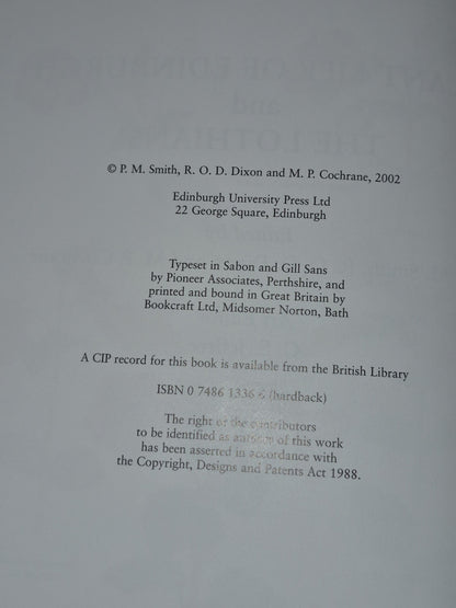 Plant Life of Edinburgh and the Lothians (2002) P. M. Smith4