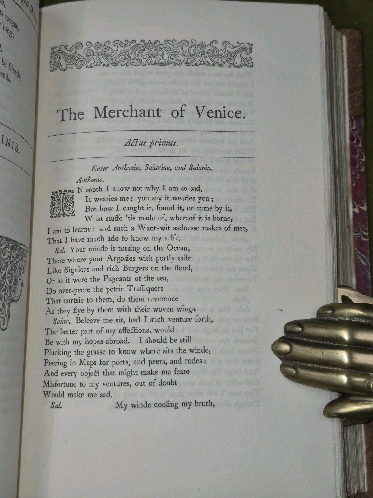 Plays of William Shakespeare Paterson Text of the First Folio c. 1880 Incomplete16