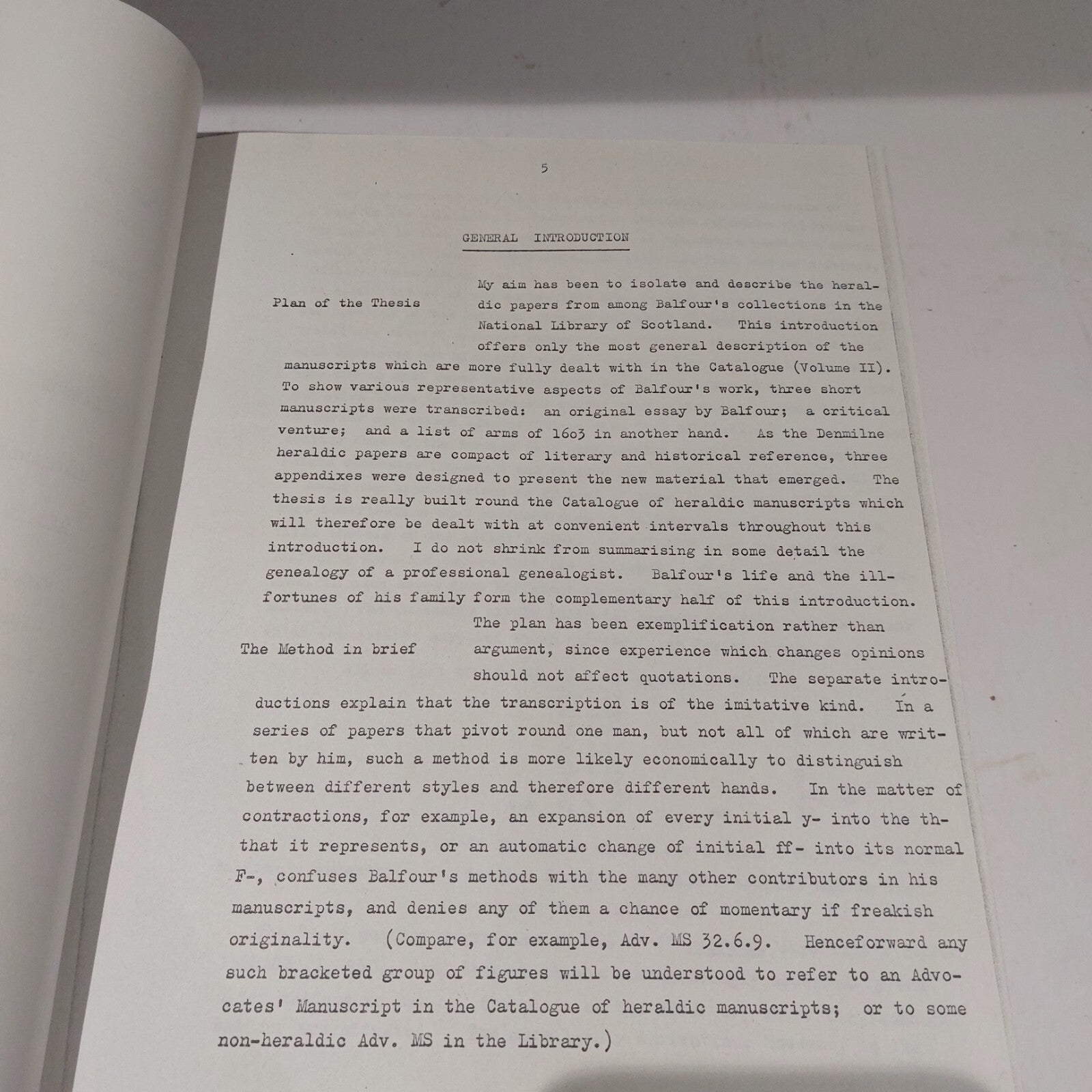 H. L. Hamilton Beautifully Bound Dissertation: Balfour's Heraldic (Vol I & II)6