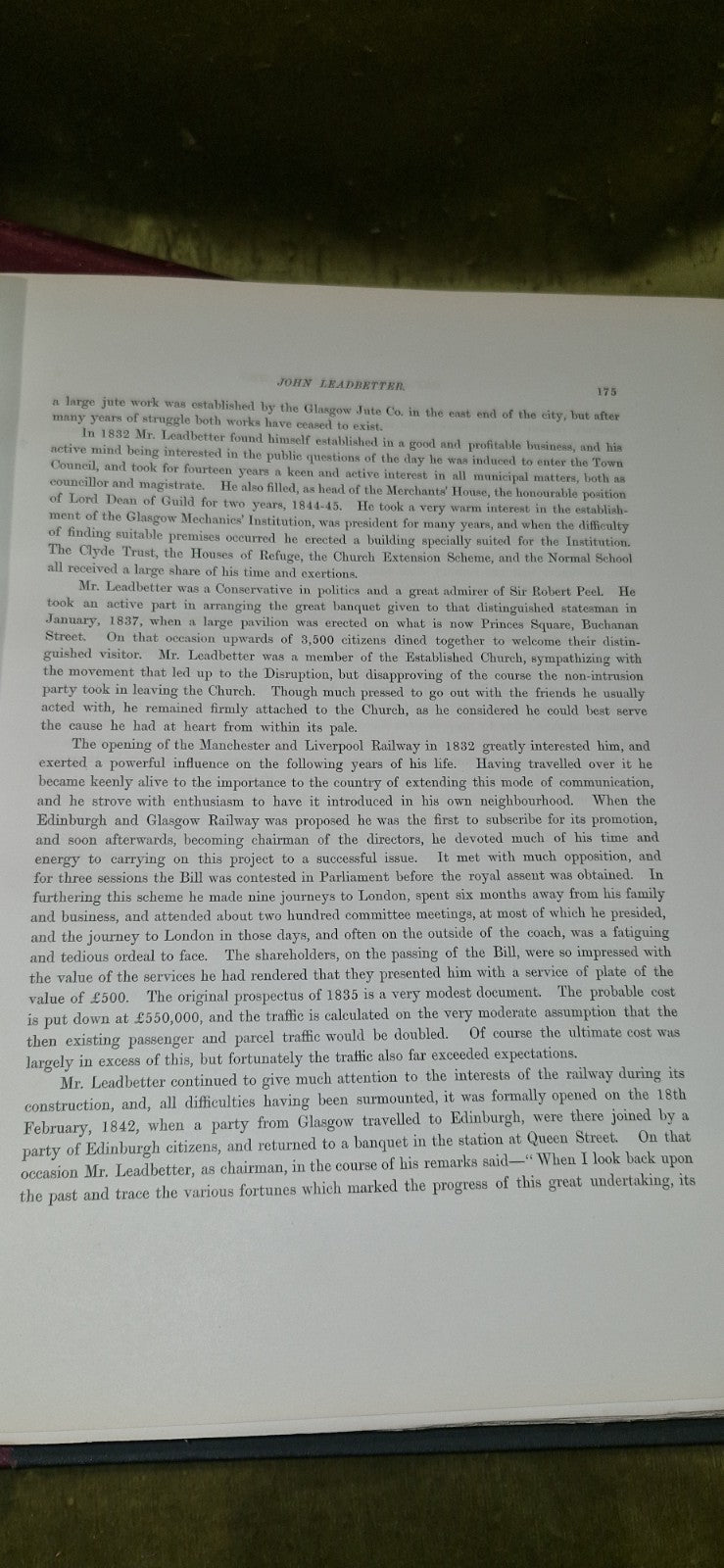 Memoirs and Portraits of One Hundred Glasgow Men (1886) Complete Set of Two Vols5