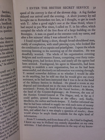 Spreading the Spy Net: a British Spy Director by Captain Henry Landau5