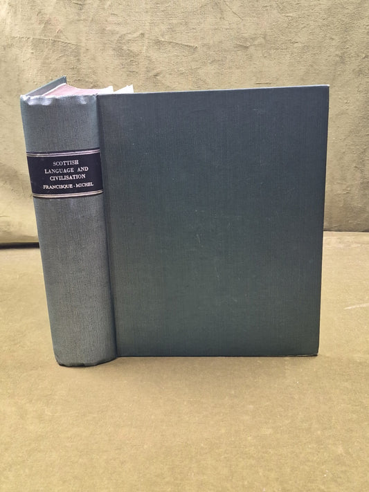 A Critical Inquiry Into the Scottish Language- Francisque-Michel, Blackwood 18820