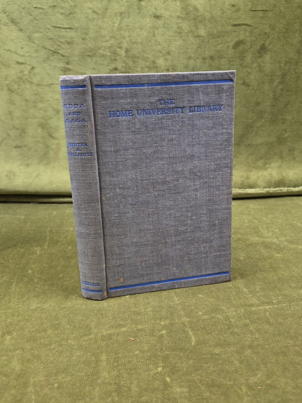 EDDA AND SAGA BY BERTHA S. PHILLPOTTS 1931 THORNTON 1st ED0