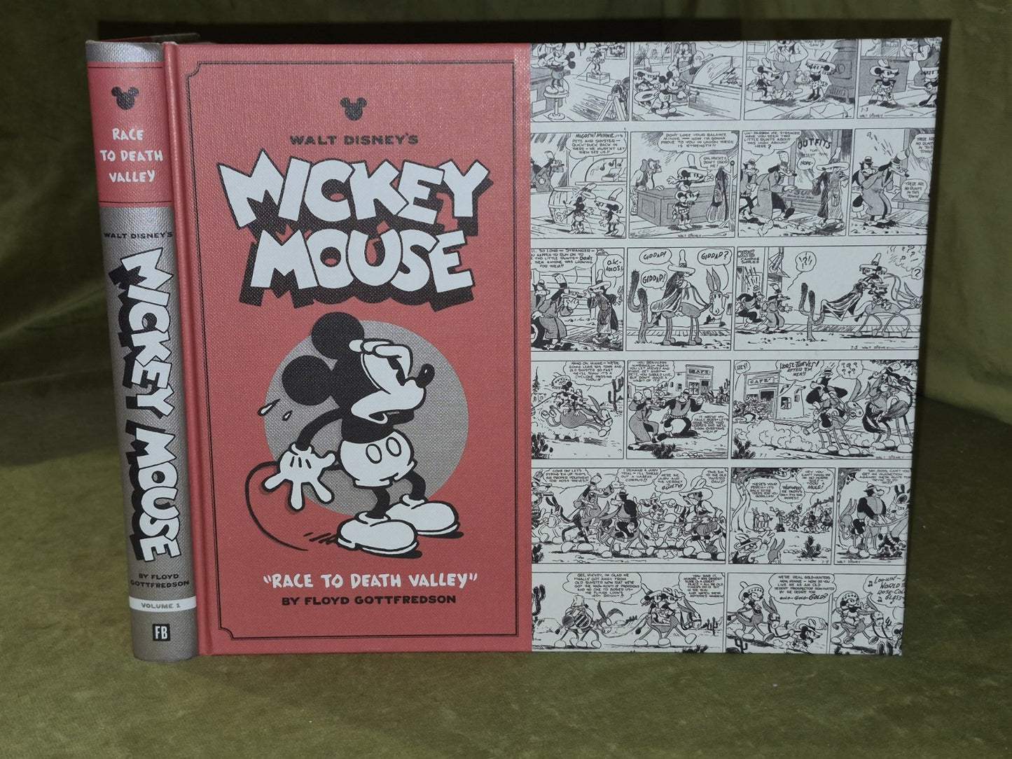 Mickey Mouse #1 (Fantagraphics Books 2011) Race to Death Valley Walt Disney0