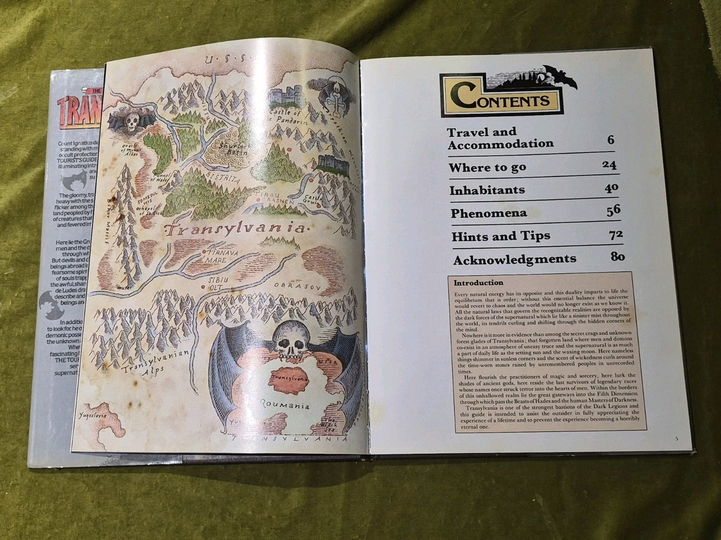 The Tourists Guide To Transylvania - Ignatius De Ludes-  1981 Octopus HB DJ5