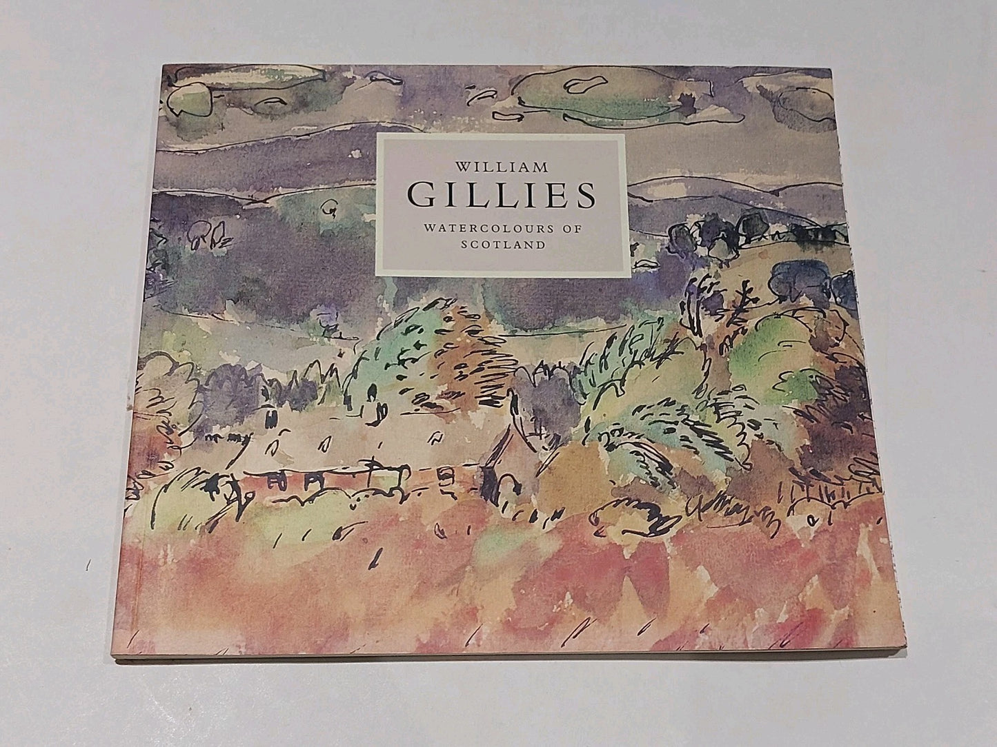 William Gillies : Watercolours of Scotland by Philip Long Pb 1994 Book0