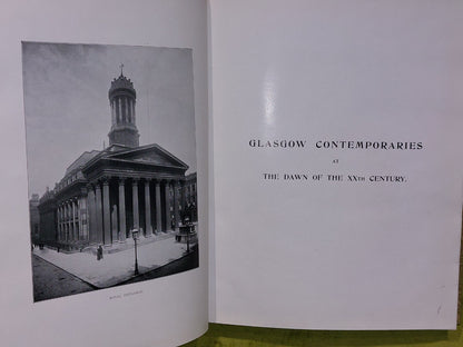 Glasgow Contemporaries At the Dawn of the XXth Century Large Gilded Vellum9