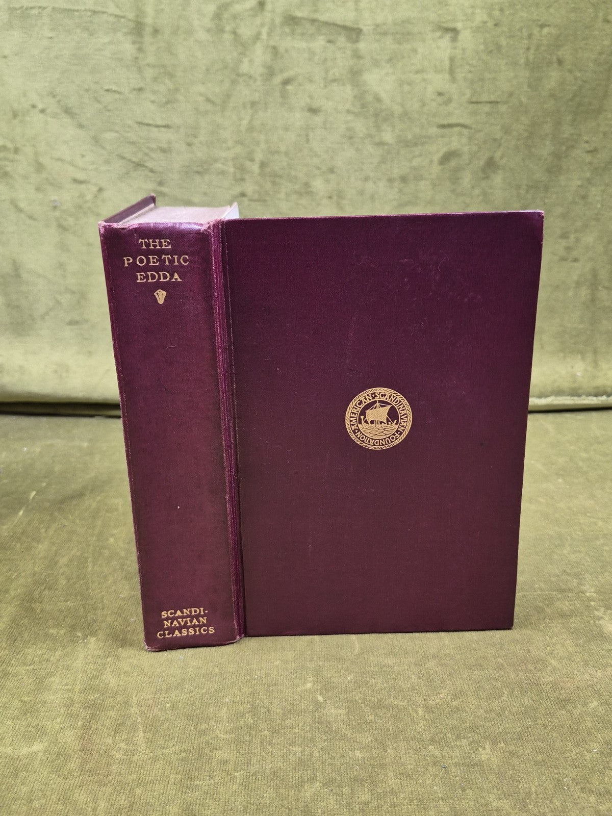 The Poetic Edda Scandinavian Classics by Henry Adams Bellows 2 Vols in 1 - 19263