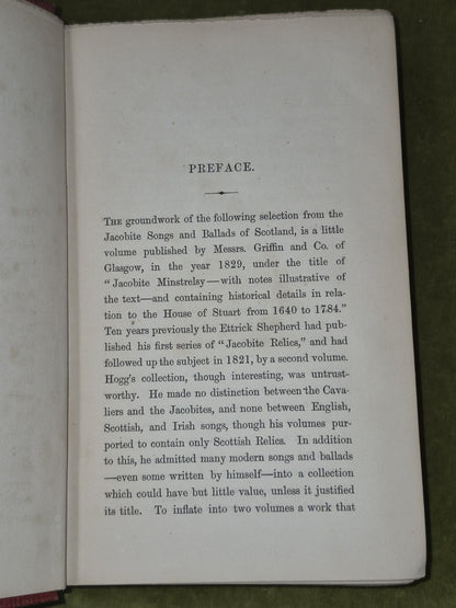 The Jacobite Songs and Ballads of Scotland Charles Mackay Richard Griffin 18616