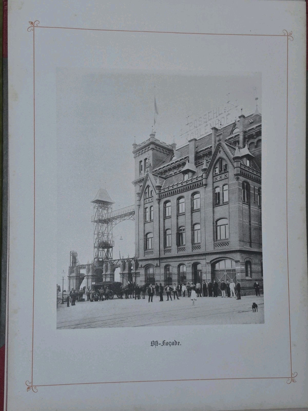 Possehl's Kohlenhof Hamburg Altona 1896 Industrial History Coal Mining9