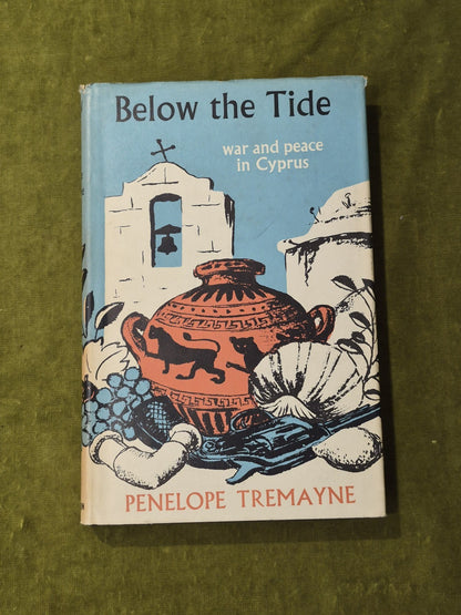 BELOW THE TIDE by PENELOPE TREMAYNE - HUTCHINSON- 1958 1st Hardback Dust Wrapper0