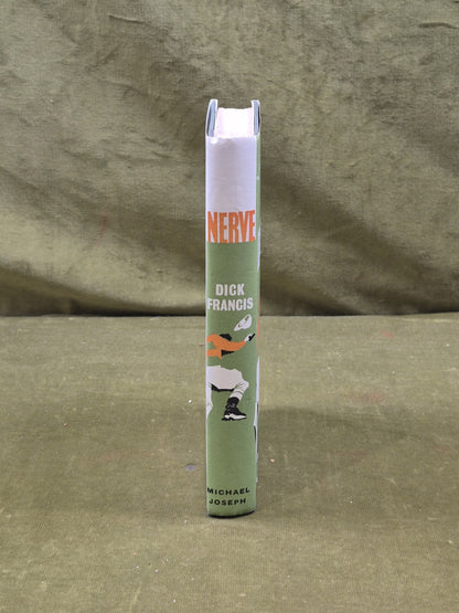 1964 1st Edition Hardback Nerve by Dick Francis with Dust Jacket2