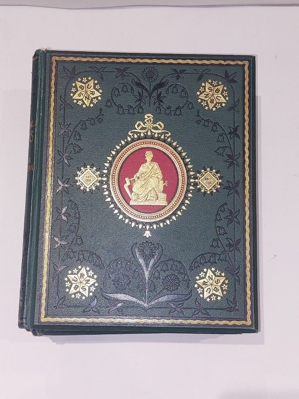 The National Burns, Rev George Gilfillan. Complete set of 4 1880 & Provenance 2