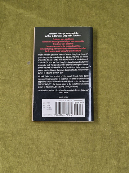 "Timelike Infinity" Stephen Baxter 1993 1st Paperback Edition HarperCollins1