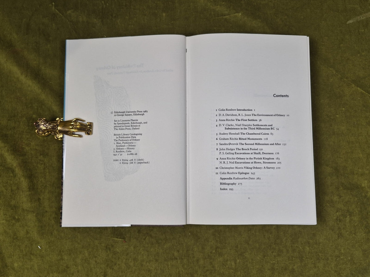 The Prehistory of Orkney - Colin Renfrew , Edinburgh 19855