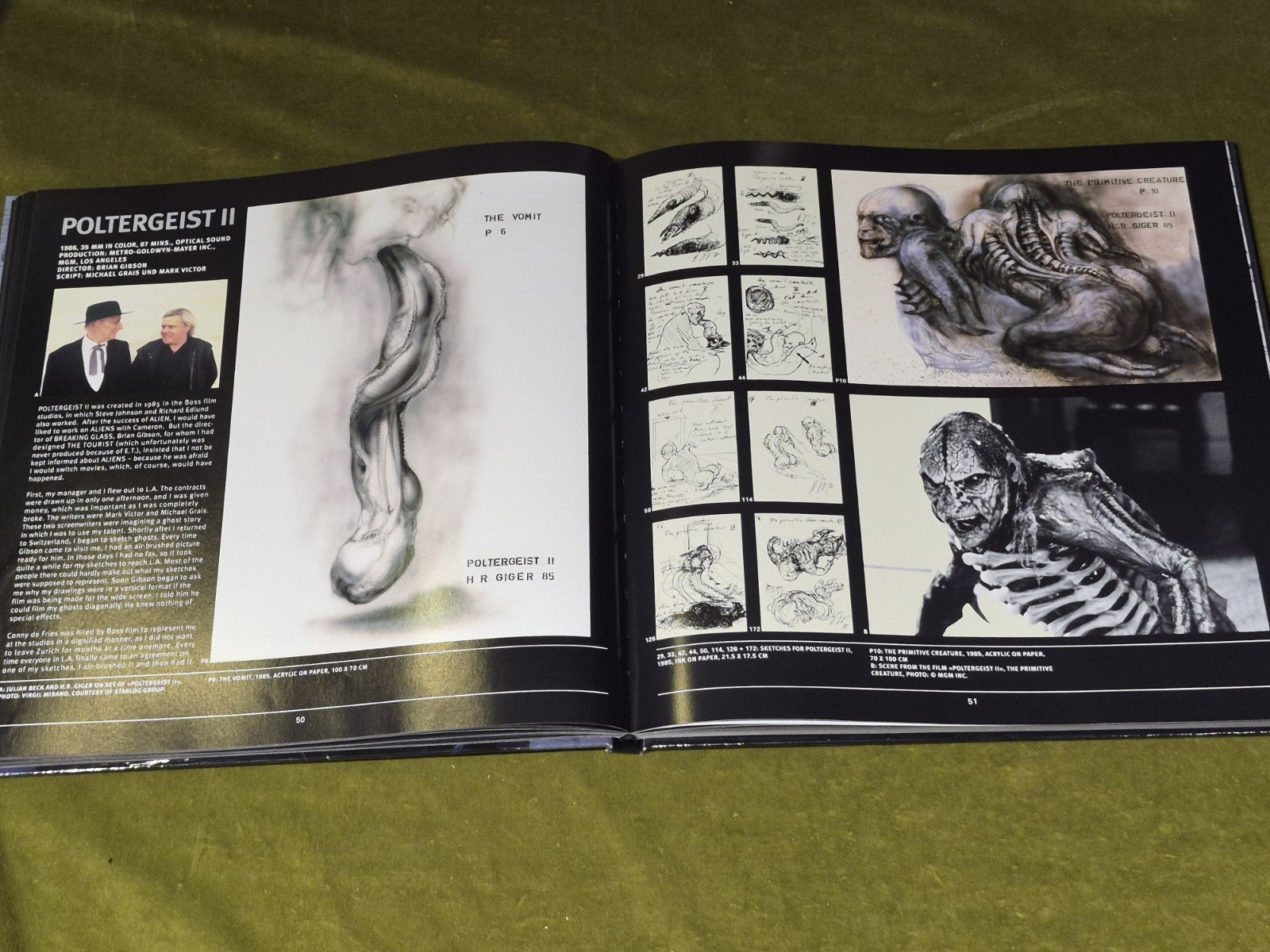 HR Giger’s Film Design. First English Edition 1996 Hardback6