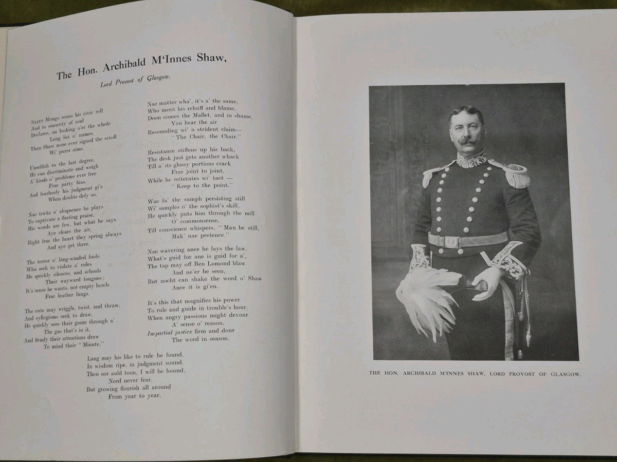 Members of the Glasgow Corporation 1907-1910 Poetical Sketch David Willox 5