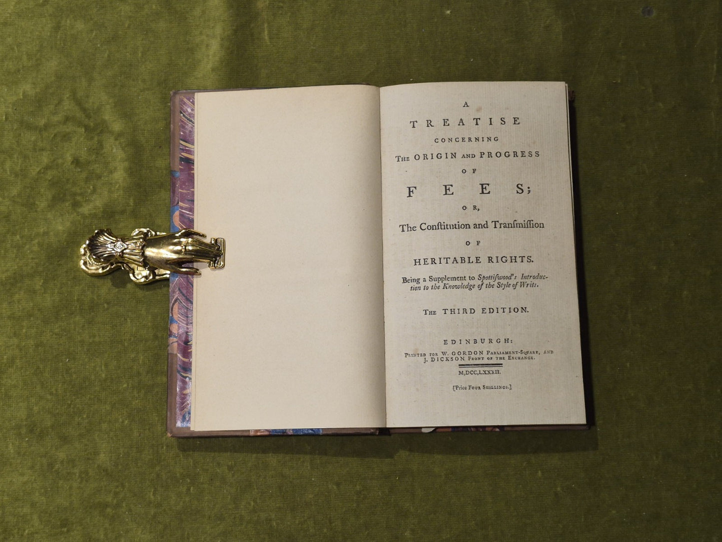 A Treatise Concerning the Origin and Progress of Fees - , James Mackenzie 17824