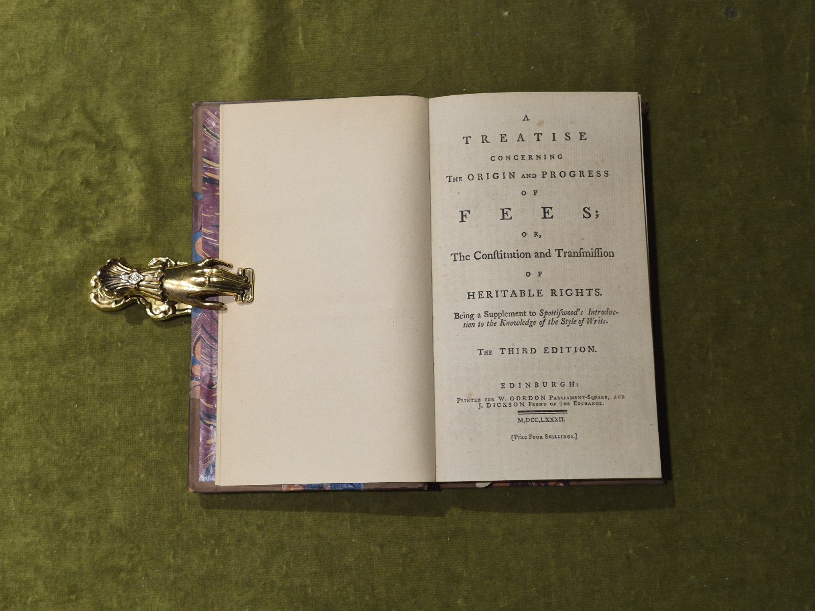 A Treatise Concerning the Origin and Progress of Fees - , James Mackenzie 17824