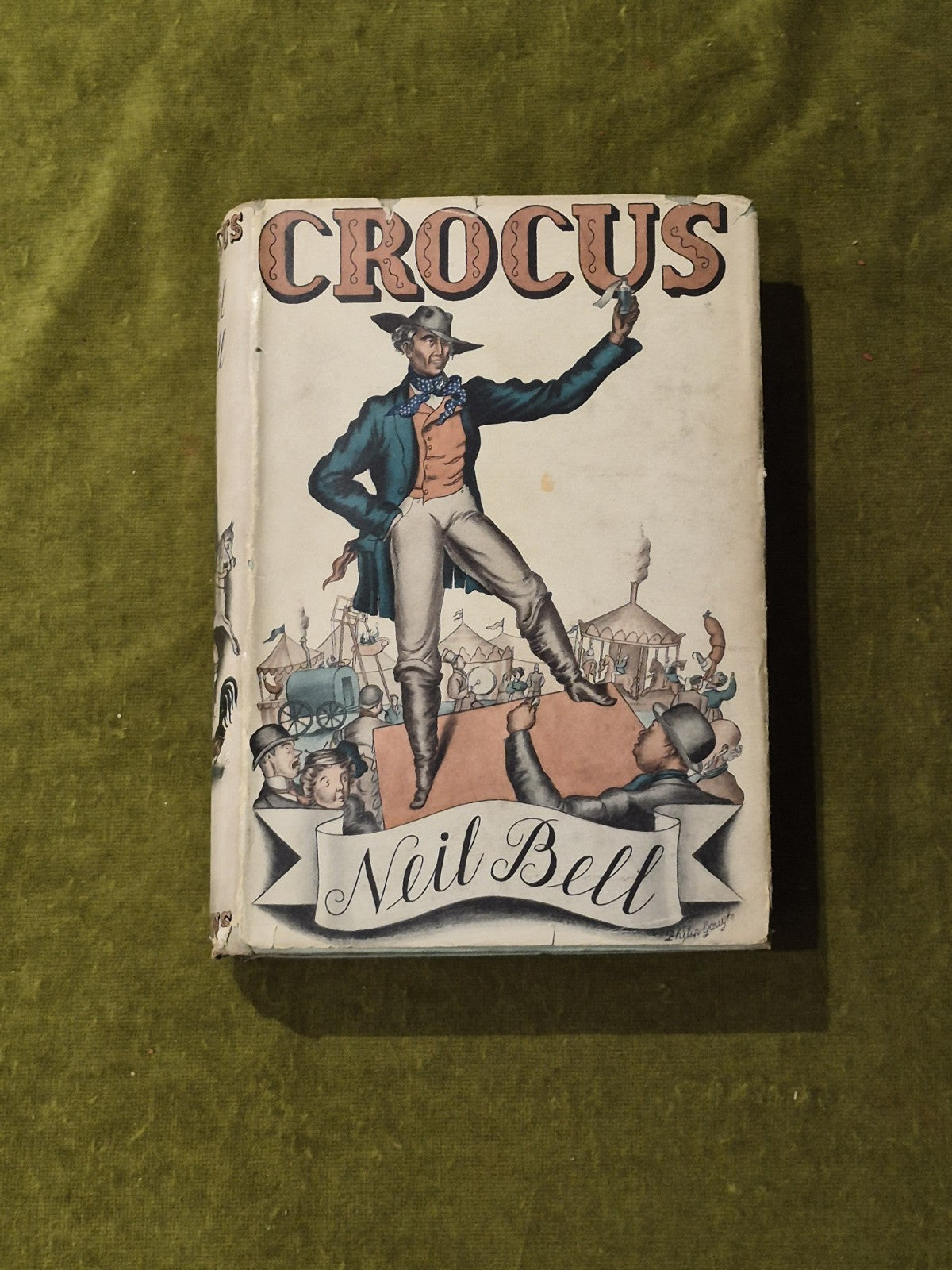 Crocus - Neil Bell , Collins 1st HB DJ 19360